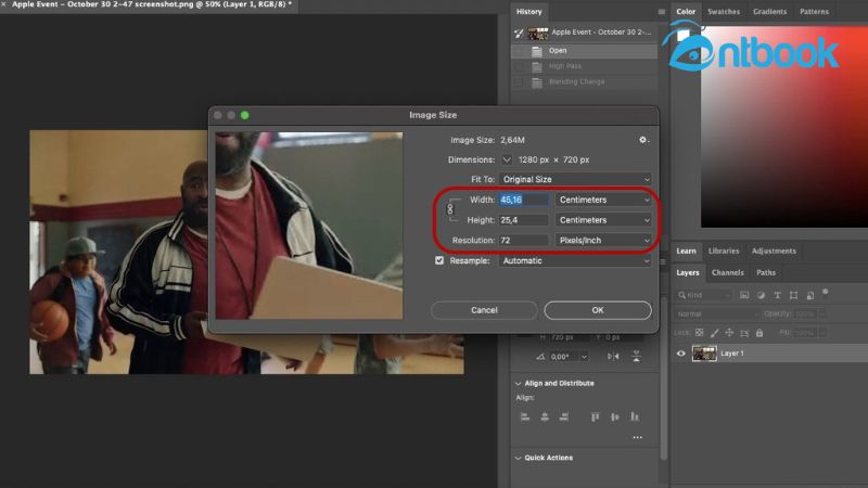 cách làm nét ảnh trong Photoshop