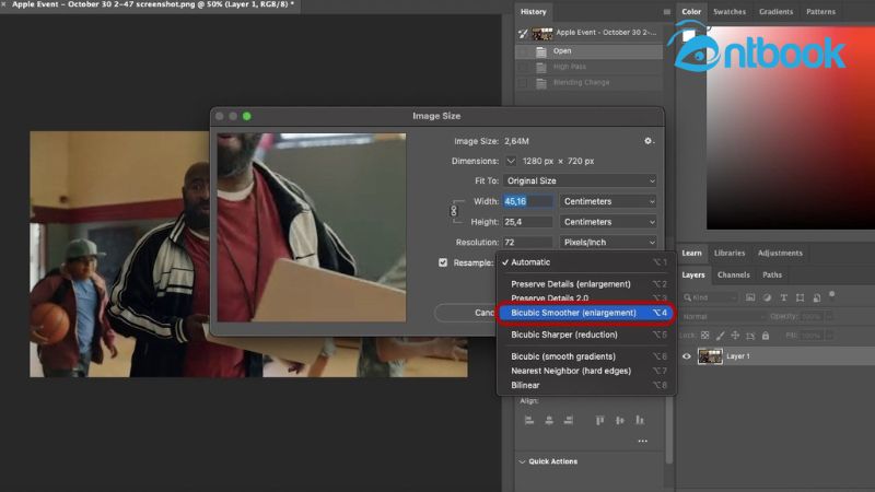 cách làm nét ảnh trong Photoshop