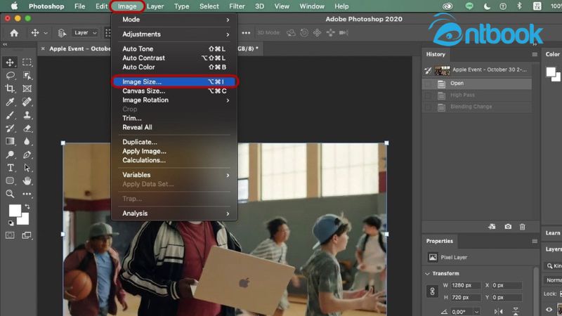 cách làm nét ảnh trong Photoshop