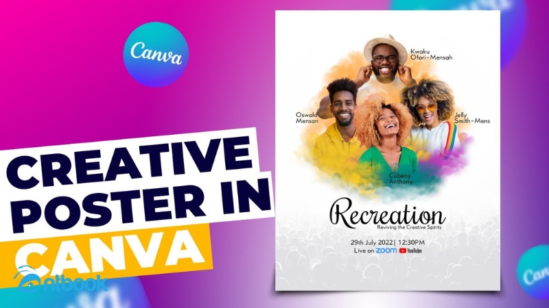 cách làm poster trên canva
