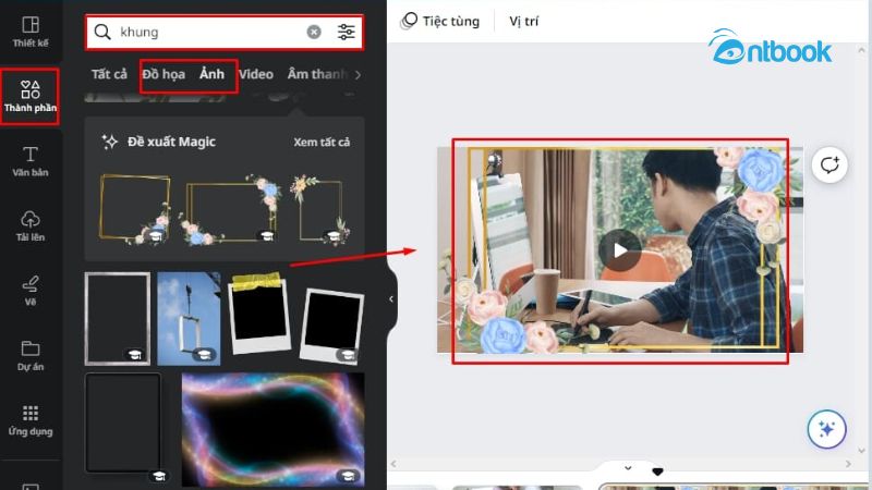 cách làm video trên Canva