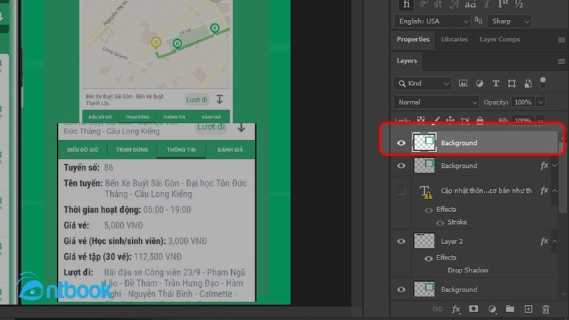 cách lật ảnh trong Photoshop