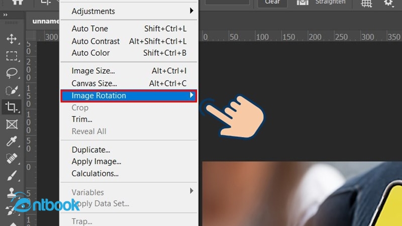 cách lật ảnh trong Photoshop