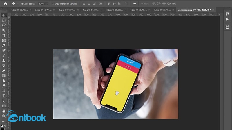 cách lật ảnh trong Photoshop