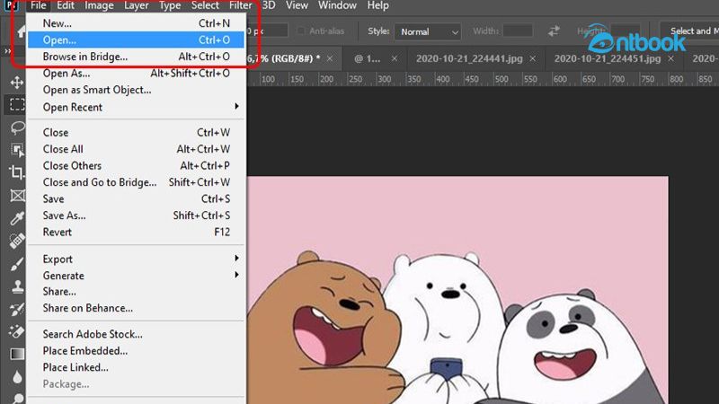 cách tách nền trong Photoshop