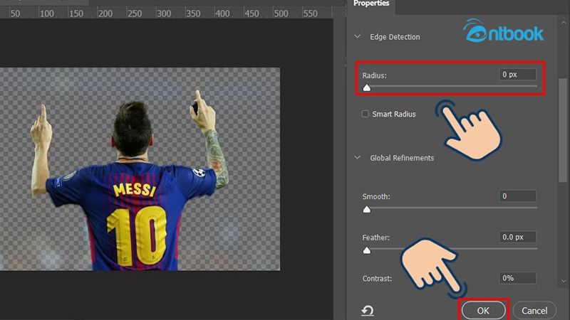 cách tách nền trong Photoshop