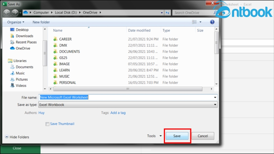Cách đặt mật khẩu cho file Excel
