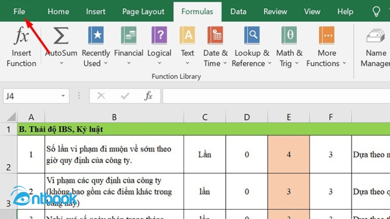 cách giảm dung lượng file Excel