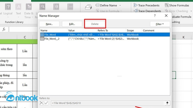 cách giảm dung lượng file Excel