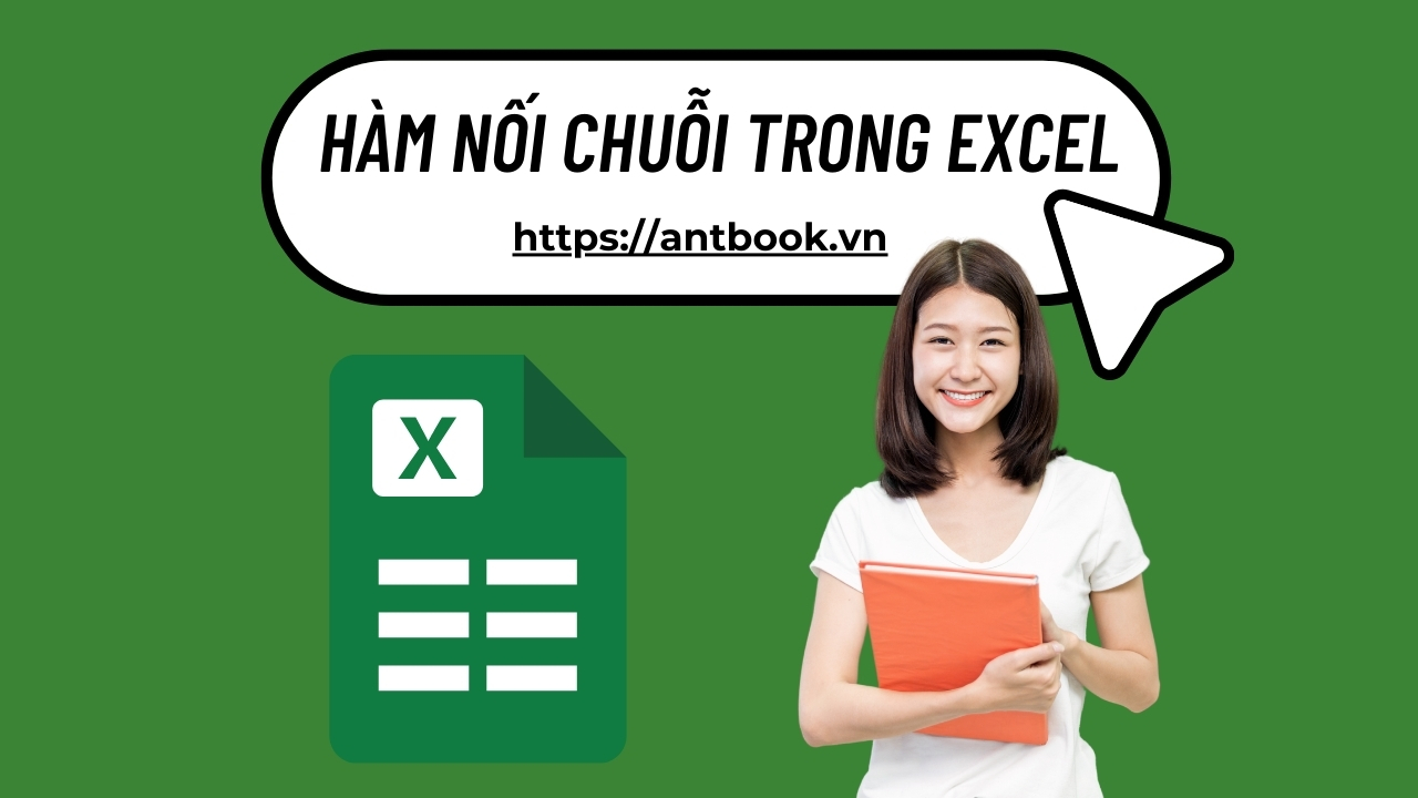 Hàm nối chuỗi trong Excel