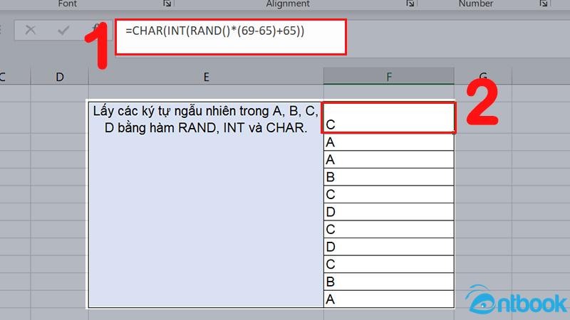 Hàm Random trong Excel