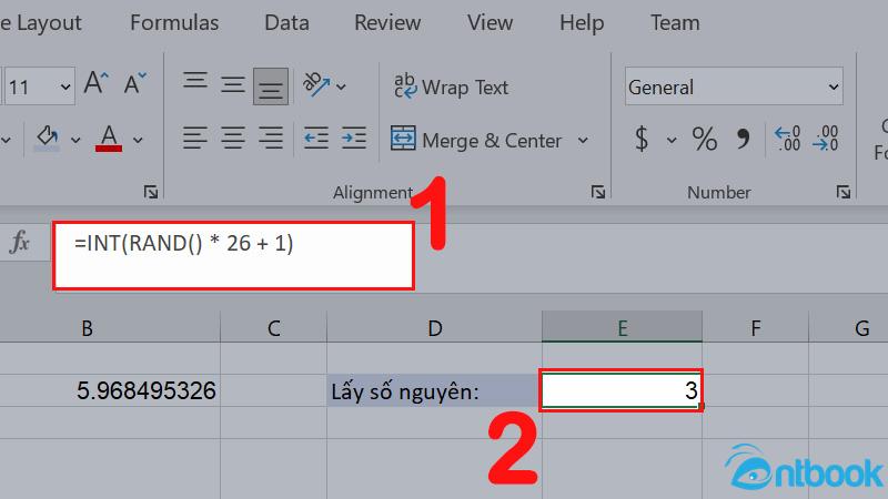 Hàm Random trong Excel