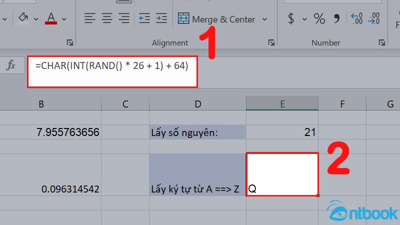 Hàm Random trong Excel