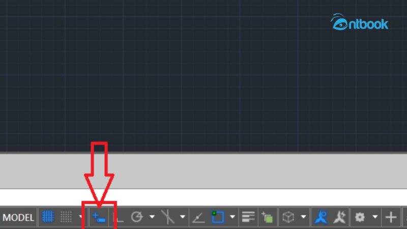 hiển thị gõ lệnh trên con trỏ chuột trong Autocad