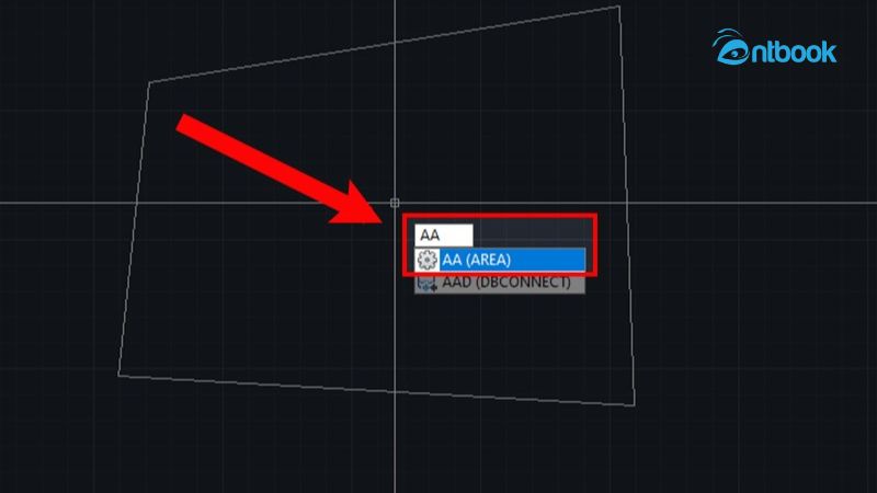 lệnh đo diện tích trong Cad