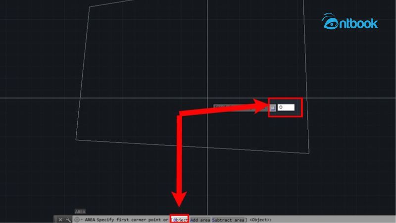 lệnh đo diện tích trong Cad