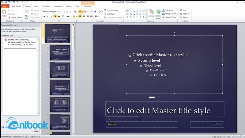 Slide Master Powerpoint