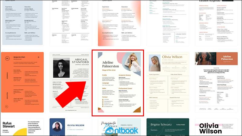 Tạo CV trên Canva