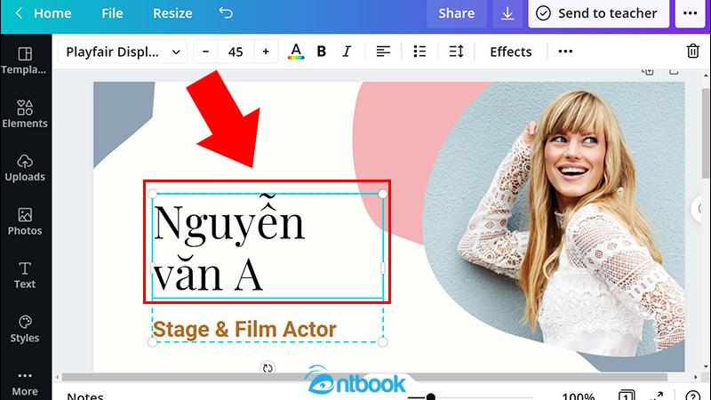 Tạo CV trên Canva