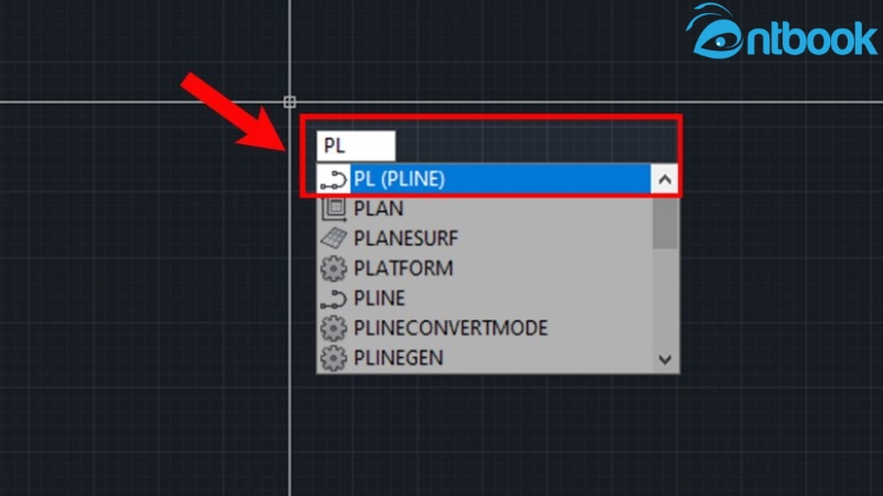 vẽ mũi tên trong AutoCAD