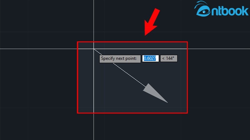 vẽ mũi tên trong AutoCAD