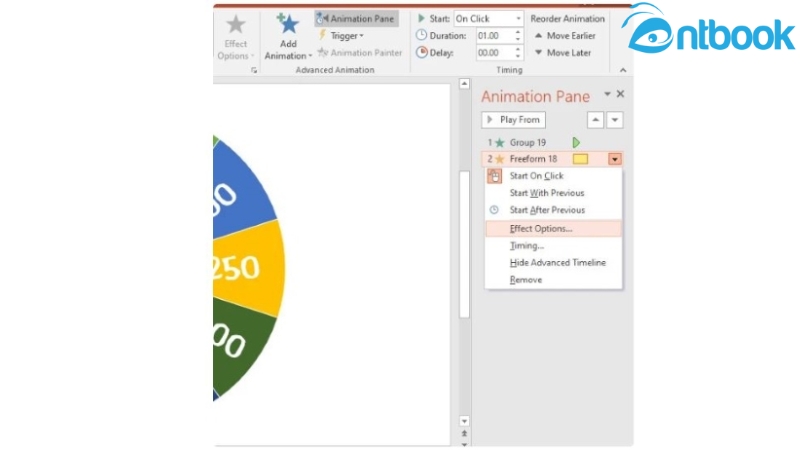 vòng quay may mắn powerpoint