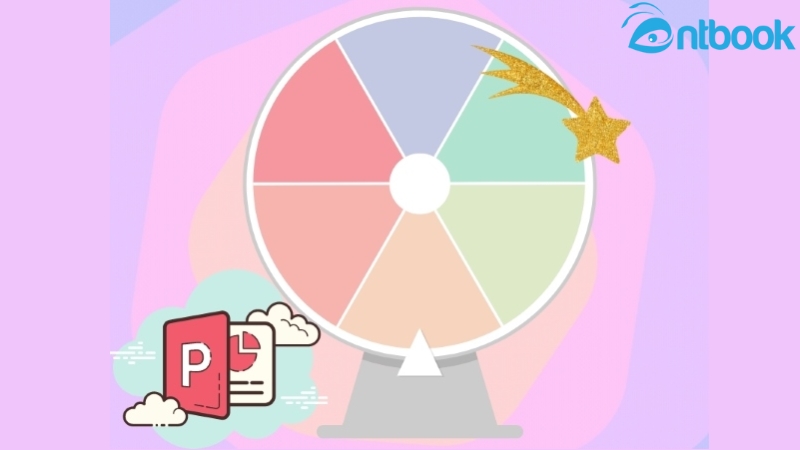 vòng quay may mắn powerpoint