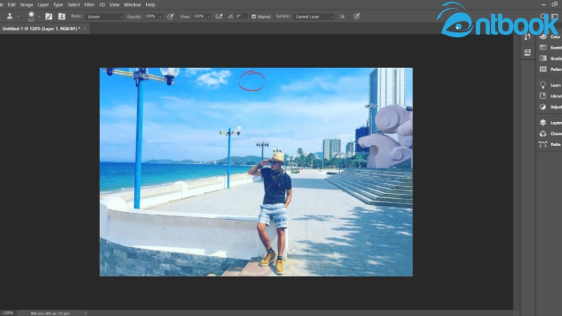 Cách xóa vật thể trong Photoshop