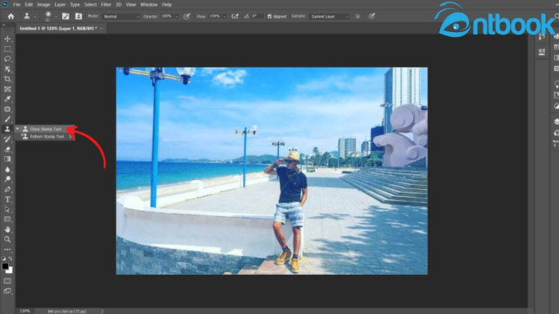 Cách xóa vật thể trong Photoshop