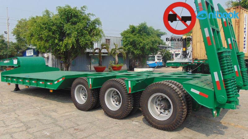 Biển nào cấm máy kéo kéo theo rơ moóc