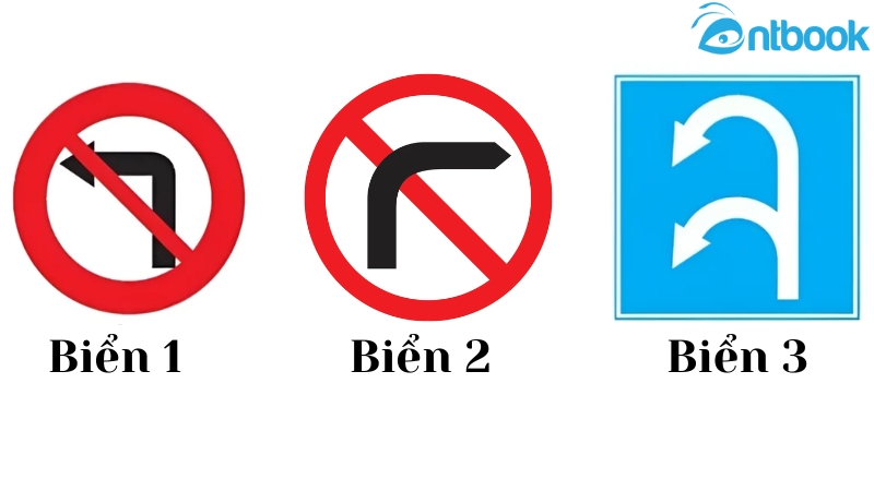 biển nào xe quay đầu không bị cấm