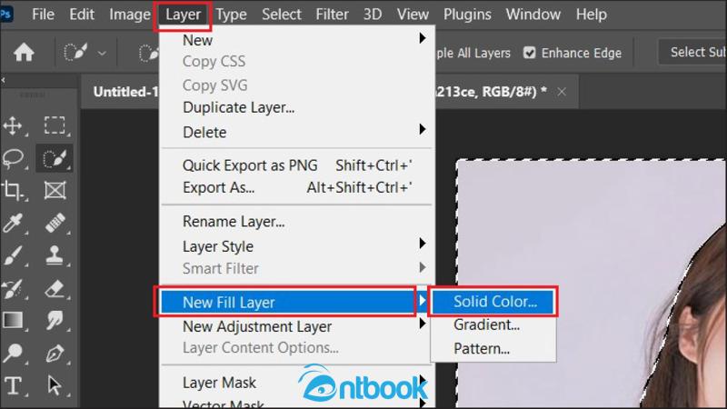 Cách đổi màu Background trong Photoshop