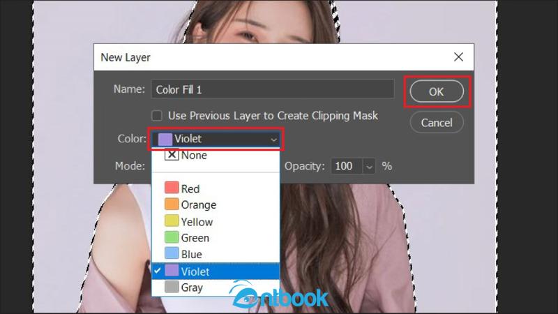 Cách đổi màu Background trong Photoshop