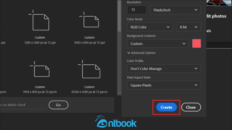 Cách đổi màu Background trong Photoshop