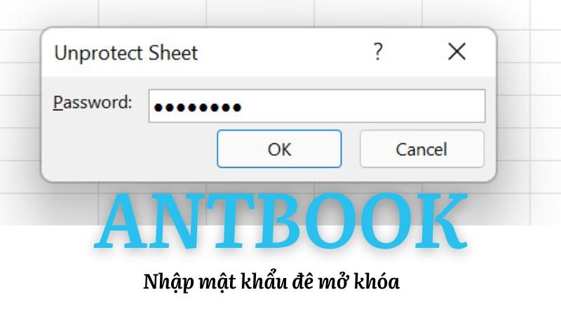 Cách khóa cột trong Excel