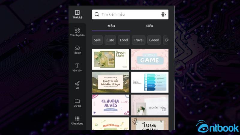 Cách làm bài thuyết trình trên Canva