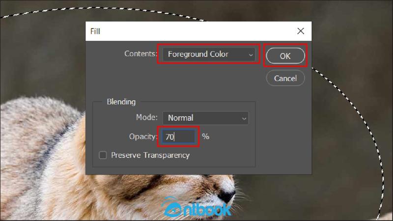 Cách làm mờ viền ảnh trong Photoshop