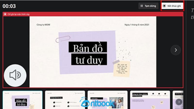 Cách lồng tiếng trên Canva