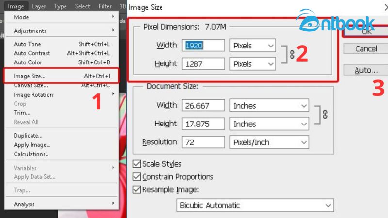 cách mở rộng ảnh trong Photoshop