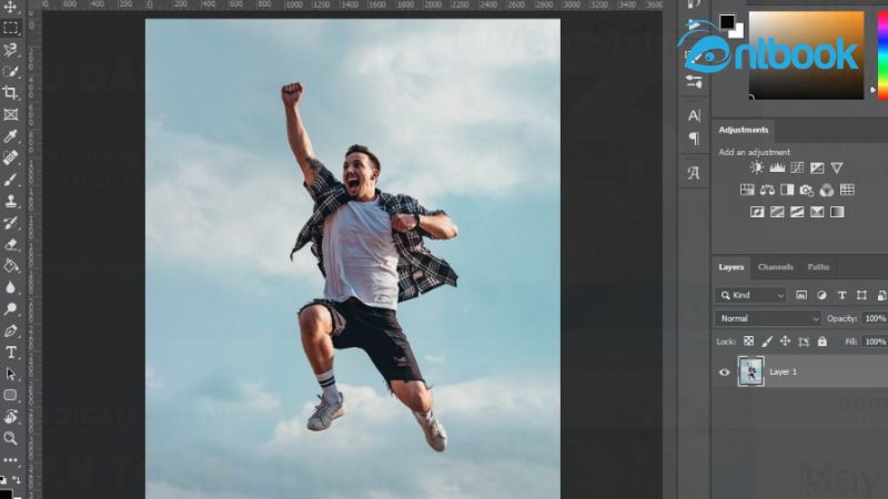cách mở rộng ảnh trong Photoshop