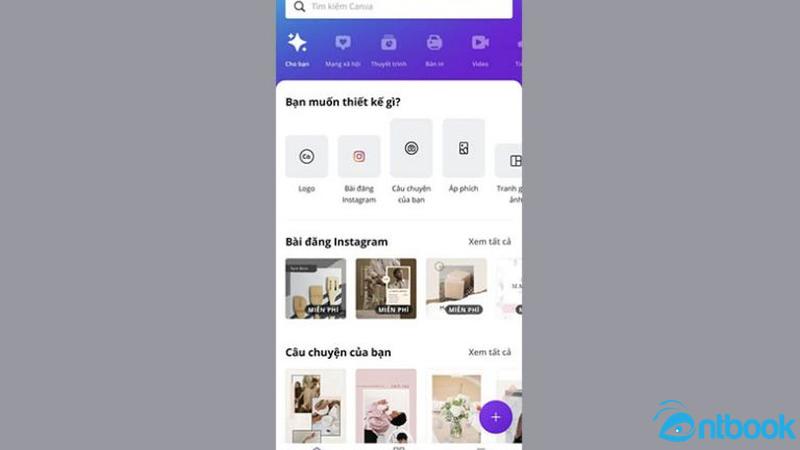 Cách sử dụng Canva trên điện thoại