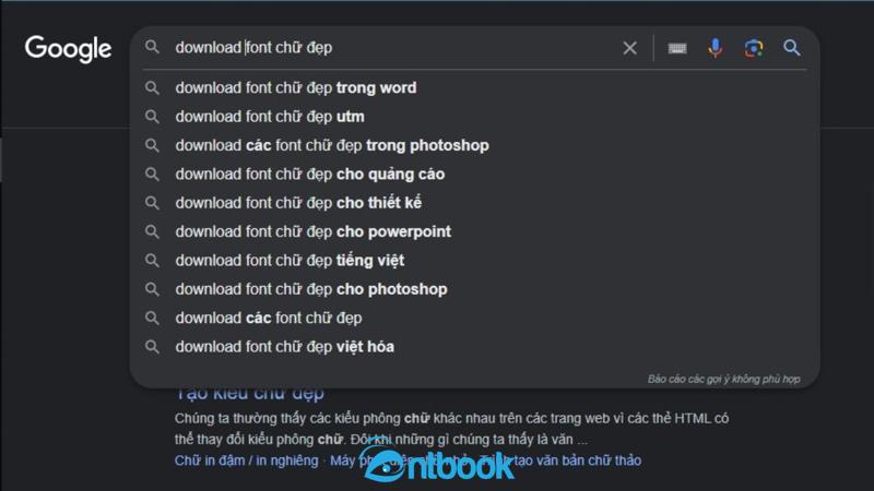 Cách thêm font chữ vào Photoshop