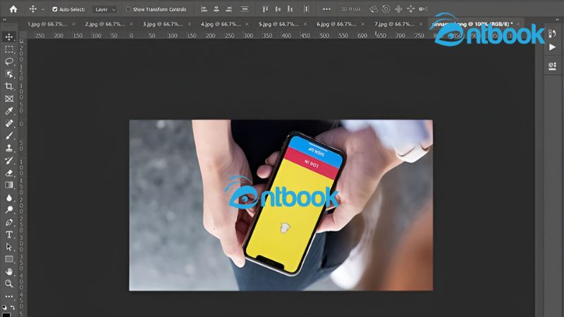 cách xoay ảnh trong Photoshop