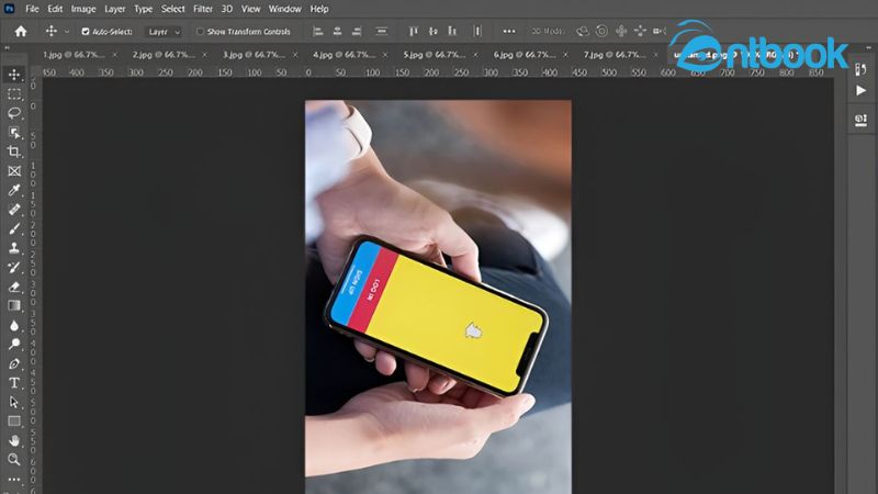 cách xoay ảnh trong Photoshop
