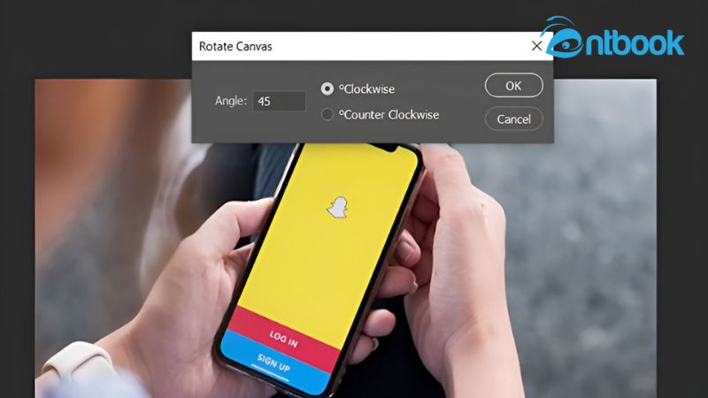 cách xoay ảnh trong Photoshop