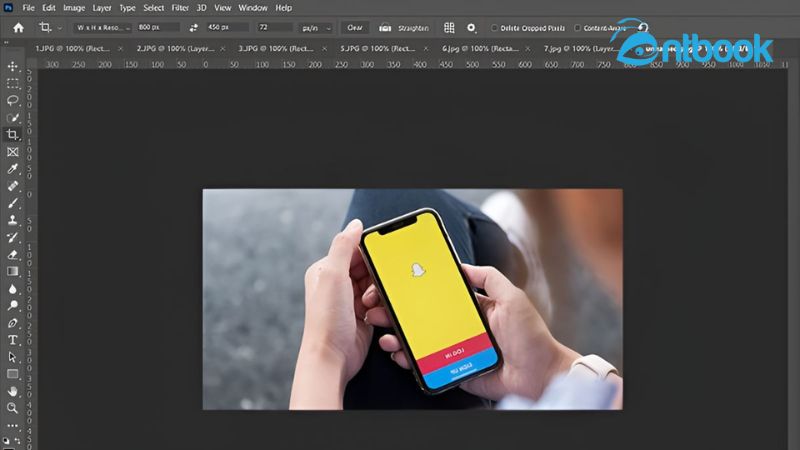 cách xoay ảnh trong Photoshop
