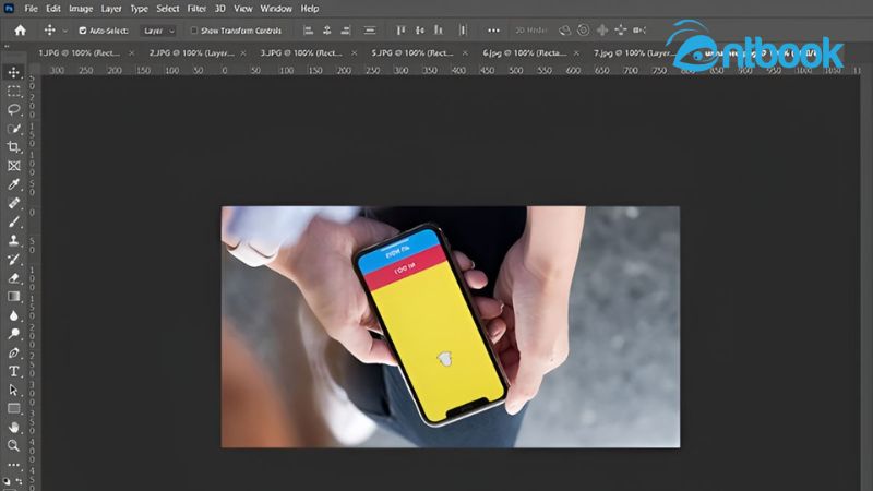 cách xoay ảnh trong Photoshop