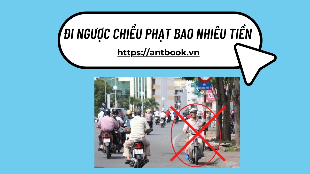Đi ngược chiều phạt bao nhiêu tiền