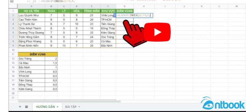 Hàm Index Match
