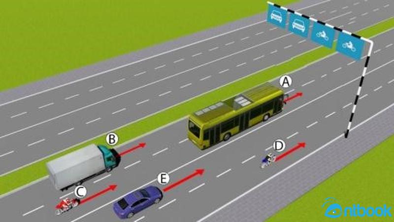 Xe nào vi phạm quy tắc giao thông